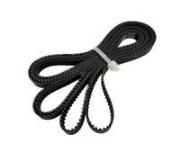 Motorcycle spare belt Width 8mm 2GT Belt GT2 Timing Perimeter 872mm~2000mm 3D Printer Closed Loop Rubber Synchronous Belts(2GT-1068mm)