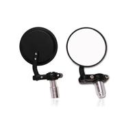 motorcycle spare parts black motorcycle modify handlebar rearview mirror E-bicycle Bar End Mirrors For halley MSX125 NK150