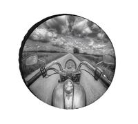 Motorcycle Spare Wheel Cover Waterproof Dustproof Tire Covers Universal Tyre Protector Fit 24"-36"