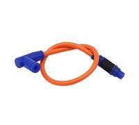 Motorcycle Spark Coil Motorcycle Booster Wire Coil Quick Connect Ignition Wire Spark Plug Cap Universal Modification Parts(Orange)