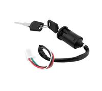 Motorcycle Spark Coil Universal 4-Wire Motorcycle Ignition Key Lock Switch 4 Wire Fit For 50cc/110cc/125cc/150cc/200cc/250cc Mini Quad ATV Dirt Bike