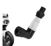 Motorcycle Spark Plug Cap - 90 Degree High Performance Resistor Cap for Motocross | Motorcycle Spark Plug Starter, Durable Motorcycle Spark Plug Cap for Men