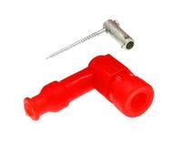 Motorcycle Spark Plug Cap - Engine Coil, Ignition Plug Connector | Voltage Terminal Protector Cover, Spark Wire Socket Replacement, Sche