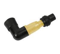 Motorcycle Spark Plug Connector-90 Degree Flashing Spark Plug High Performance 90 Degree Resistance 90 Degree Cappcross | Motorcycle Suitcase Boot Cap for Motorcyclists