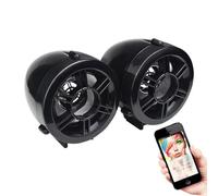 Motorcycle Speaker - 2.5 Inch Waterproof Design, Anti-Theft Alarm Function, Remote Control | Powerful Sound Performance on the Road Clear, Wireless Driving, Have Fun