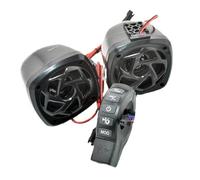 Motorcycle Speakers | Motorcycle Handlebar Audio Player | Versatile Accessories for Scooter and Outdoor Walks with Road Sound
