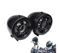Motorcycle Speakers - Waterproof MP3 Player, Speaker System, USB TF Card, Remote Control, Outdoor Speaker, USB Memory Card Carrier for Motorcycles and Scooter Scooter