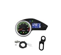 Motorcycle Speed Gauge Odometer 12V Universal Motorcycle Tachometer Digital Instrument Odometer Dashboard For CG GY200 250 For Brazil
