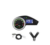 Motorcycle Speed Gauge Odometer 12V Universal Motorcycle Tachometer Digital Instrument Odometer Dashboard For CG GY200 250 For Brazil