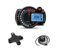Motorcycle Speed Gauge Odometer Universal Digital Motorcycle 7 Colors Speed Gauge Meter MAX 299KM/H Dashboard For RX2N Odometer Tachometer Instrument
