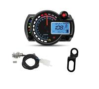 Motorcycle Speed Gauge Odometer Universal Digital Motorcycle 7 Colors Speed Gauge Meter MAX 299KM/H Dashboard For RX2N Odometer Tachometer Instrument