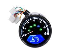 Motorcycle Speed Meter Universal Digital Instrument Panel Tachometer 12000RMP LCD Indicator Dial Odomet Speedometer