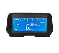 motorcycle Speedometer 12000RPM Universal Motorcycle Digital Tachometer Odometer Meter Dual Tachometer Odometer Instrument Panel