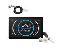 motorcycle Speedometer 12V Universal Adjustable Digital Motorcycle Tachometer Dashboard 199km/h SpeedGauge For EX5 Dual Panel