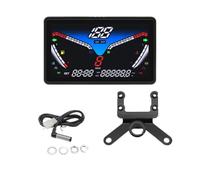 motorcycle Speedometer 199km/h Universal Motorcycle Tachometer Digital Odometer Instrument 99999.9km Gauge Tachometer Dual