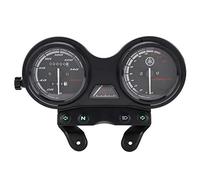 Motorcycle Speedometer,DC 12V 12000RPM LED LCD Indicator Odometer Speedometer Oil Gauge Waterproof for YBR 125
