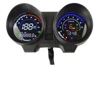 Motorcycle Speedometer Digital Dashboard Electronics Motorcycle RPM Meter Speedometer Fit For TITAN 150 Fit For Honda CG150 Fan150 Motorcycle Tachometer(B Type With BT)