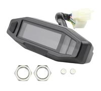 Motorcycle Speedometer - Digital LCD Motorcycle Tachometer, High-Precision Speed Gauge | Motorbike Gear Display, Electronic Instrument Panel, Assembly Meter Cluster for Bikes and Scooters
