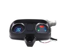 Motorcycle Speedometer Gauge 12V With Multi-Function Indicator Motorcycle Speedometer Odometer 10000RPM 199KM/H Odometer Tachometer Fuel Guage
