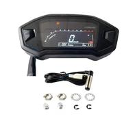 Motorcycle Speedometer Gauge Display 12000RPM Motorcycle Tachometer Color Universal Digital Odemeter Tachometer Adjustable M3 FOR Monkey Odometer