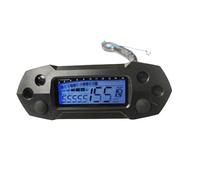Motorcycle Speedometer Gauge Motorcycle Tachometer Digital Modified Adjustable Speed Meter 15x1000 Rpm Odometer For 2,4 Cylinder Motorcycle Gearbox Indicator