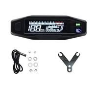 Motorcycle Speedometer Gauge Motorcycle Universal Digital Gauge Speed Tachometer Screen HD Display Turn Signal Indicator Oil