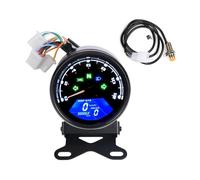 Motorcycle Speedometer Gauge Motorcycle Universal Tachometer Odometer Tachometer Dash Board Dashboard Digital Panel For Cafe 2 4 Cylinder Meter