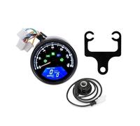 Motorcycle Speedometer Gauge Motorcycle Universal Tachometer Odometer Tachometer Dash Board Dashboard Digital Panel For Cafe 2 4 Cylinder Meter