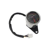 Motorcycle Speedometer Gauge Motorcycles Customized Universal Mini Mechanical Odometer Tachometer Mash Kmh And Mph Voltmeter Tachometer Gauge