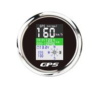 Motorcycle Speedometer Gauge Universal 85mm Digital GPS Tachometer Odometer With Antenna Screen Voltmeter Panel Hour Counter For 12V Motorcycle