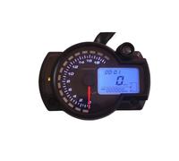 Motorcycle Speedometer Instrument Motorcycle Digital Light Tachometer 18000rpm Odometer Speed Sensor 7-color Display Oil Level Meter Modern 299KMH