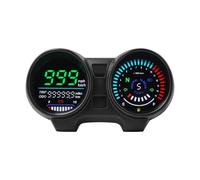 Motorcycle Speedometer Instrument Universal Motorcycle Digital Tachometer Odometer Speed Meter Motor Dashboard KM/H MPH Hour Counter