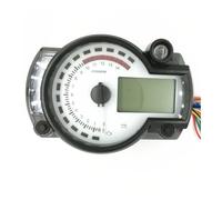 Motorcycle Speedometer Instrument Universal Motorcycle Meter Multifunction Digita Tachometer Odometer 15000rpm Adjustable MAX 299KM/H KOSO RX2N Similar