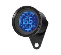 motorcycle Speedometer Motorcycle Digital Tachometer Odometer Meter Universal Tachometer Indicator Meter 12V Dual Odometer Tachometer