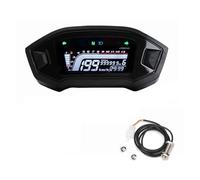 Motorcycle Speedometer Odometer Tachometer Dash Board Dashboard LCD ..Digital Panel 13000 RPM For 1 2 4 Cylinder Universal Meter Digital Gauge