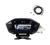 Motorcycle Speedometer Odometer Tachometer Dash Board Dashboard LCD ..Digital Panel 13000 RPM For 1 2 4 Cylinder Universal Meter Digital Gauge