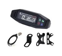 Motorcycle Speedometer Oil Gauge Tachometer Universal Digital Meters Instrument Cluster Turn Signal Light Indicator