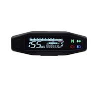 Motorcycle Speedometer Oil Gauge Tachometer Universal Digital Meters Instrument Cluster Turn Signal Light Indicator