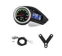 Motorcycle Speedometer Tachometer Digital Instrument Odometer Moto Dashboard For 12V Universal GPS Speedometer(With Y Bracket)
