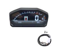 Motorcycle Speedometer Universal Adjustable Digital Odometer Tachometer For 1,2,4-Cylinder Parts
