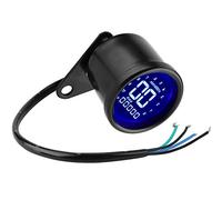 Motorcycle Speedometer, Universal Speedometer Odometer Tachometer Instrument Panel Meter Gauge with LCD Display for Most 12V Motorbike