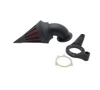 Motorcycle Spike Air Cleaner Intake Filter Kit For Ha&rley For Davi&dson 2004-2014 CV Carburetor Delphi V-Twin BLACK Motorcycle air cleaner