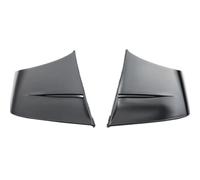 Motorcycle Spoiler 2Pcs Motorbike Side Spoiler Winglets Aerodynamic For Wing Motorcycle Fixed Air Wind Wings Universal Upgrade Modified Accessory(Black2)
