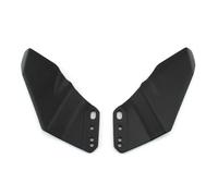 Motorcycle Spoiler Compatible With Suzuki For GSX-R600 For GSX-R750 Motorcycle Side Spoiler Motorbike Air Wind Deflector Winglet Fixed Winglets Universal(Black1)