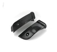 Motorcycle Spoiler Cover Left Right ABS Plastic Fairing Gloss Matte Black Carbon Parts For Vespa GTS 250 300 GTV 2013-2023(Style3)