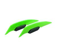 Motorcycle Spoiler Decoration Accessories Motorcycle Winglet Spoiler Wings(Army green)