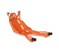 Motorcycle Spoiler Fairing Engine Protector Cover Skid Plate Splash Guard Skid Plate Belly Pan Protector(Orange)