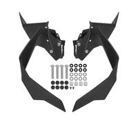 Motorcycle Spoiler Fairing For 1390 For SUPER For DUKE For SUPERDUKE R For EVO 2024 2025 Motorcycle Front Downforce Naked Frontal Aerodynamic Winglet Spoiler Motorcycle Winglet(Black)