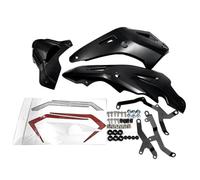 Motorcycle Spoiler Fairing For CB650F For CB 650R 2019-2023 Moto Belly Pan Bellypan Engine Spoiler Lower Fairing Body Frame Panel Protector Motorcycle Winglet(Black)