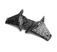 Motorcycle Spoiler Fairing For MT-07 For MT07 2018 2019 2020 2021 2022 2023 Motorcycle Sport Downforce Naked Side Spoilers Aerodynamic Wing Deflector Motorcycle Winglet(Forged pattern)